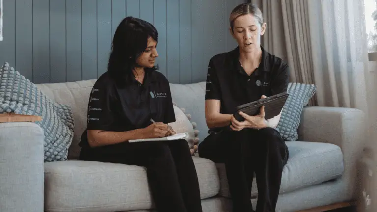 speech therapists working at quad care